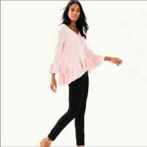 Lilly Pulitzer Adela Sweater Coral Reef Tint Space Dye